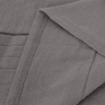 thumbnail image 4 of MeetoTime Robe Mi-Longue pour Femme à Col Rond, Manches Longues, Longueur Genou, Légère, Ample, en Coton et Lin, Tailles P-5TG, 4 of 8