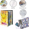 thumbnail image 3 of Card Binder for Trading Cards, Trading Card binder, 4-Pockets hold 240 Cards, Collector Album(LSX7), 3 of 5