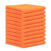 Microfiber Cleaning Cloth | Water Absorbing Dish Towel | Car Wash Rag for Kitchen and Auto Detailing | Soft Lint Free Wipe for Glass, Stainless Steel, and Ceramic Surfaces