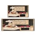 thumbnail image 1 of Coffee Vintage Chef Kitchen Pattern Kitchen Mats Set Of 2,Kitchen Rugs Mats with Dirty Resistance,washable,Non-Slip,kitchen Rugs and Mats 17.7x24+17.7x48inch, 1 of 7