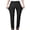Black, variant on Chbgutlmr Dress Pants for Men Plus Size High Waist Button Lightweight Suit Pants Work Business Trousers