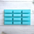 thumbnail image 1 of Kitchen Essentials 12-link Chocolate Small Rectangular Molds Cake Baking Molds, 1 of 2