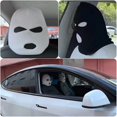 thumbnail image 2 of Funny Spoof Car Seat Headgear Personalized Funny Hat for Car Seat Headcover Three-Hole Double-Hole Headgear Auto Front/Rear Seats Headrest Cover  Dustproof Headrest Protector Cove, 2 of 5