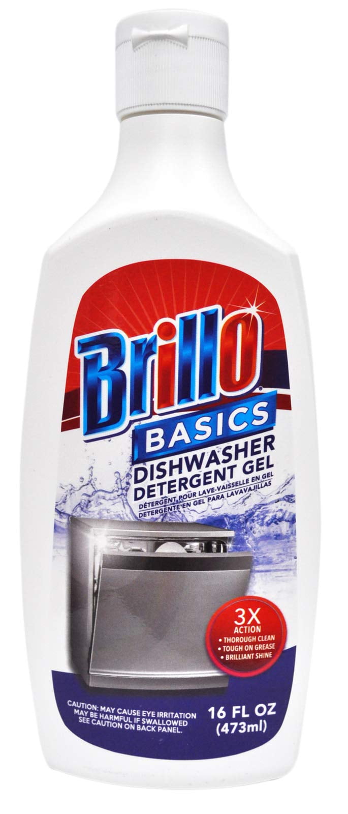 Brillo Basics Dishwasher Detergent Gel 16 oz