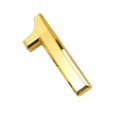 thumbnail image 1 of GUOOL Gold Plastic Self-Adhesive House Gate Hotel Door Number Sticky Numeric Digit 1 Number 1, 1 of 7