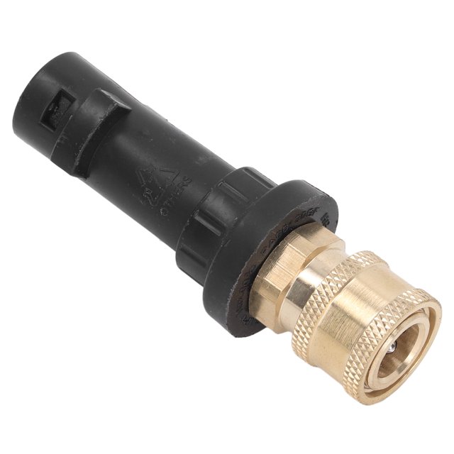 Adaptateur de Raccordement de Tuyau Haute Pression, Structure Compacte Robuste Adaptateur de Série 1/4 Po Eau K Multifonctions pour Cour