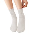 thumbnail image 4 of Women Winter Solid Thick Warm Socks Cozy Crew Socks, 4 of 4