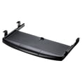 thumbnail image 3 of Luzkey Keyboard Tray under Desk Sliding Keyboard Drawer Tray Pull Out Silent Slide Rail Computer Drawer for Home Office Workstations Black, 3 of 8