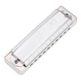 thumbnail image 2 of Wind Instrument C Major Harmonica, Gift For Friends Family Children 20 Tone Harmonica, C Key Harmonica For Beginners Learning Professional Performance, 2 of 8