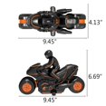 thumbnail image 2 of Motos Télécommandées Jouet Roues Articulées à 360 Degrés Rotation Dérive Moto Acrobatique Course Jouets de Moto pour Enfants (Vert), 2 of 7