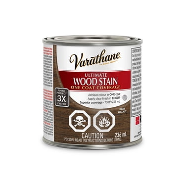 Varathane Ultimate Interior Wood Finish, Dark Walnut, 236 mL