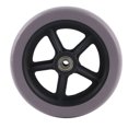 thumbnail image 3 of Roues de Fauteuil Roulant 120kg, Roue Solide, Assemblage en Caoutchouc pour Marchette Accessoire de Fauteuil Roulant à Domicile, 3 of 8