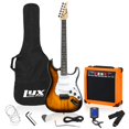 thumbnail image 1 of LyxPro Beginner 39” Electric Guitar & Electric Guitar Accessories, Sunburst, 1 of 7