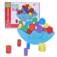 thumbnail image 2 of Baby Early Learning Toy Wooden Cute Moon Balancing Blocks Children Kid Game Toy, 2 of 11