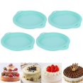 thumbnail image 4 of Cake Tray, Easy To , Cake , High Temperature Resistance For Family Dinners Parties Green L, 4 of 8
