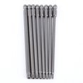 thumbnail image 4 of 8pcs S2 Steel Star Head Screwdriver Set Bits Hand Tools Magnetic Screw Driver Set 150mm, for Manual or Electric Screwdriver, 4 of 7