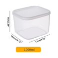 thumbnail image 1 of zanvin Christmas Gifts ,Refrigerator Storage Box, Large Capacity Transparent And Fresh Storage Box, Kitchen Storage Sealed Jar, Fruit And Vegetable Food Sorting And Storage, 1 of 2