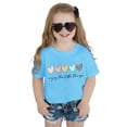 thumbnail image 4 of 2025 Filles Mignon Imprimé Graphique Filles Chandails à Manches Longues Col Rond Manches Courtes Chandail à Manches Longues Tee Été Décontracté T Chandails Spaghetti Chandail, 4 of 4