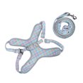 thumbnail image 1 of Pet Harness Leash Set, Polyester Cotton Adjustable Soft Pet Reflective Training Vest  For Training For Puppy Blue, 1 of 8