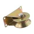 thumbnail image 4 of BTOER Track Pulley V Type Steel Cable Pulley For Ropes 1-8mm Cable Pulley With 2 Ball Bearing 30mm 50mm 60mm 80mm 95mm, 4 of 9