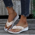 thumbnail image 2 of Sandales Décontractées de Mode pour Femmes, Sandales de Plage d'Extérieur, Pantoufles Compensées de Plage, 2 of 9