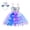 Pink, variant on Girls Mermaid Costume LED Light Up Tutu Dress Up Birthday Gifts Princess Dress for Halloween Party 2-10Years