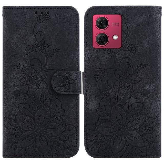 Phone Case with Card Slot for Motorola MOTO Edge 50 60 Fusion Ultra Pro Neo 5G & S50 Neo, Shockproof Protective Cover