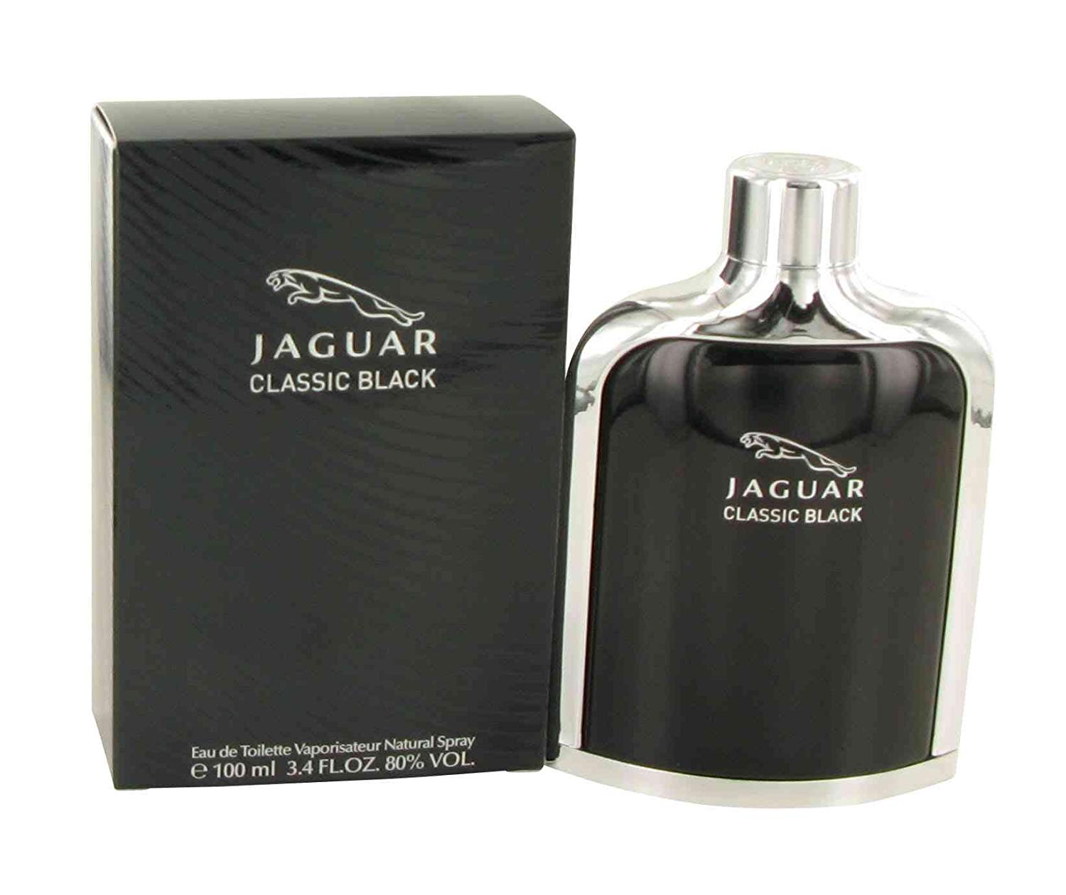Jaguar Classic Black By Jaguar Eau De Toilette Spray 3.4 oz