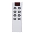 thumbnail image 3 of Contrôle de Code d'Apprentissage Sans Fil, Portable Demander Modulation Code d'Apprentissage Télécommande Numérique Pratique pour les Lumières LED 6 Clés, 8 Clés, 3 of 8