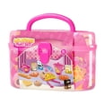thumbnail image 1 of Pretend Cooking Games Play Kitchen Accessories Pretend To Play Food For Children's Kitchen Portable Toddler Games With Suitcase, 1 of 9