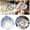 A, variant on ZZHZGZ Canada Sale Cat Recovery Collar Cute Print Cat Collar Adjustable Lightweight Recovery Stop Licking After for Small Kittes