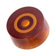 thumbnail image 3 of Luckyn 4 Pcs Bouton de Volume de Guitare Électrique Multicolore LP, Contrôle de Vitesse, Marron, 3 of 7