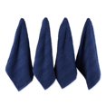 thumbnail image 1 of Design Imports DII Nautical Blue Chevron Luxury Barmop (Set of 4), 1 of 4