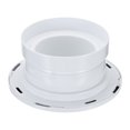 thumbnail image 4 of Unique Bargains 6 Inch Round Air Vent, Adjustable Ball Jet Nozzle Diffuser Ceiling Diffuser Vent Cover ABS Soffit Vent, 4 of 6