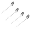 thumbnail image 1 of Stainless Steel Spork 4-Pack Multipurpose Long Handle Flatware Set for Household Dining and Dessert 4PCS, 1 of 7