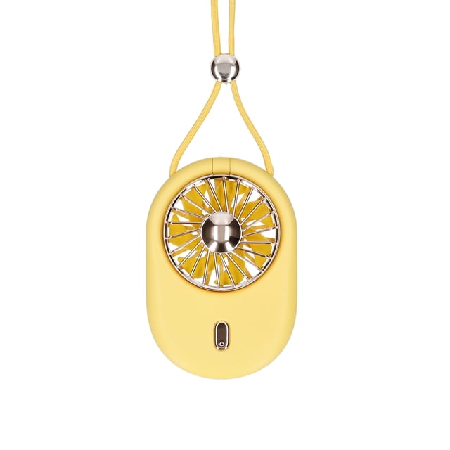Portable Hanging Neck Fan 180 Degree Foldable Mini Hanging Neck Fan with Adjustable Lanyard Detachable