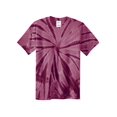 thumbnail image 1 of Gravity Threads Youth Tie-Dye Short-Sleeve T-Shirt - Maroon - Small, 1 of 1