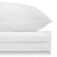 thumbnail image 1 of Bouclair White 4-Piece Bamboo Sheet Set Queen, 1 of 8