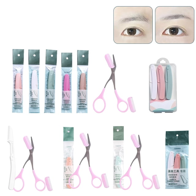 Beauty Tools Folding Multi Purpose Facial Hair Remover Multi Functional Exfoliating Dermaplaning Tool Set For Brow Grooming Face Shaver., Beauty Tools for Women