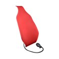 thumbnail image 3 of jinwen Car Lumbar Support Cushion Anti Slip Adjustable Comfortable Easy Installation PU Red, 3 of 7