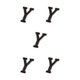 thumbnail image 3 of Transemion Durable And Rustproof Metal House Number Plaque For Stylish Door Decoration B17--Y 5Set, 3 of 6