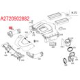 thumbnail image 5 of A2720902982 A2720902882 Air Inlet Hose for 350 4MATIC Airway Intake Pipe, 5 of 5