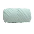 thumbnail image 2 of 1kg Velvet Chunky Yarn Arm Sweaters Hats Scarf Knitting Knit Crocheting Sweaters Hats Rug Making Hand Knit Pet Bed Crocheting Light Green, 2 of 9