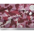 thumbnail image 2 of Soimoi Poly Georgette Fabric Two Tone With White Camouflage Print Fabric by Yard 52 Inch Wide, 2 of 3