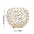 thumbnail image 4 of Tea Light Candle Holders Fashionable Candle Holders Hollow  For Graduations Flame-Less Electronic Candle, 4 of 8