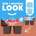thumbnail image 2 of Jell-O Chocolate No Sugar Added Ready-to-Eat Refrigerated Pudding Snacks, 4 ct Cups, 2 of 15