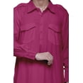 thumbnail image 3 of Atasi Long Sleeve Pathani Kurta Pyjama Indian Long Kurta Pajama For Men, 3 of 5