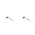 thumbnail image 2 of yingyy Model Railway Lamp Outdoor 1:87 Scale Streetlight Building LED Park Light Garden Yard Building Layout Decorations Type A Green 2Set, 2 of 6