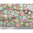 thumbnail image 2 of Soimoi Rayon Fabric Artistic Floral Decor Fabric Printed Yard 42 Inch Wide, 2 of 3