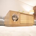 thumbnail image 2 of Instachew YUME Cat Play and Coffee Table Oak One Size, 2 of 6